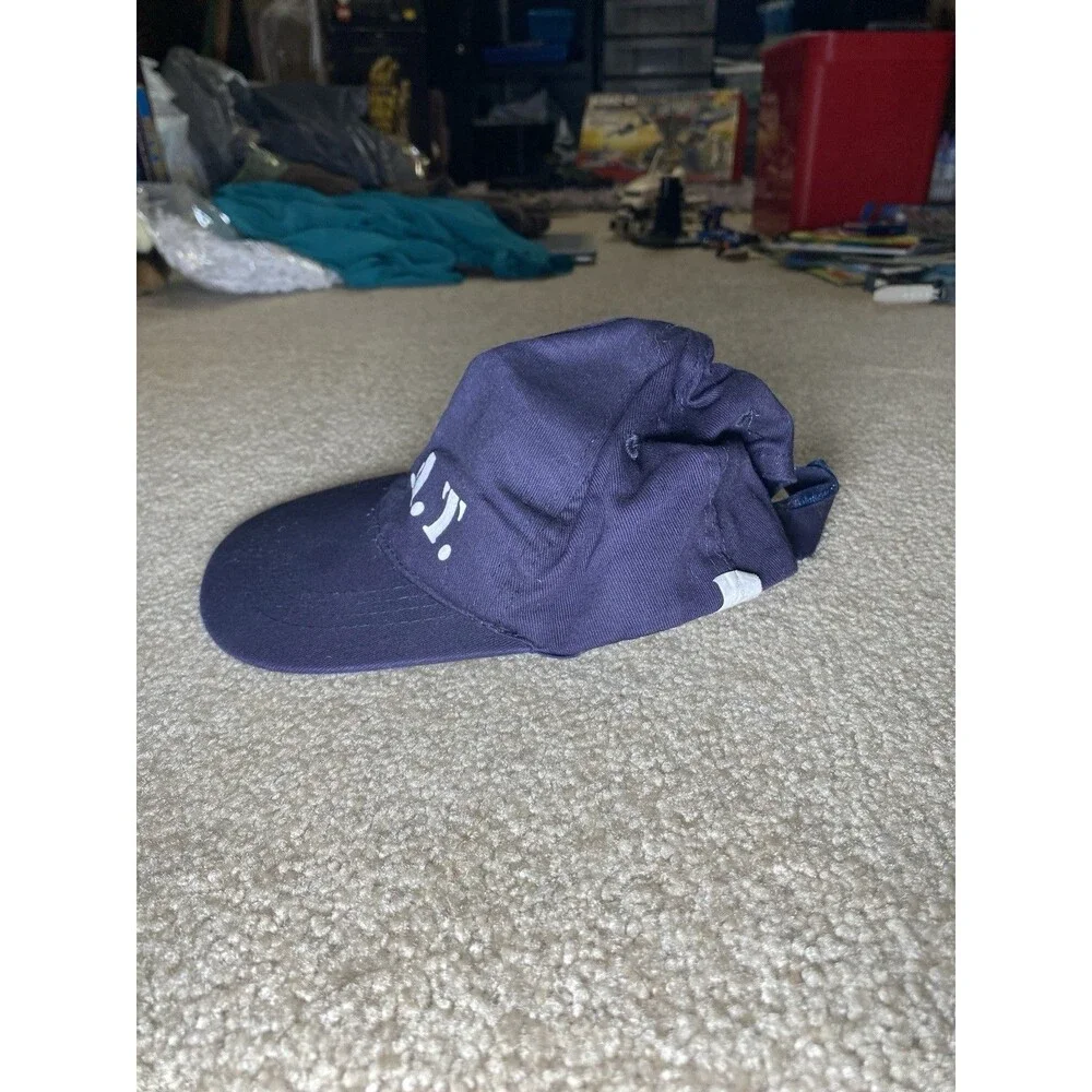 Navy Blue SWAT Police Costume Hat Kids
